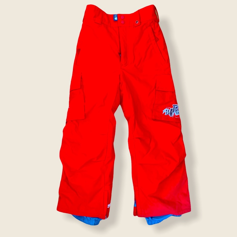 Burton kids S Red Snowboarding Pants